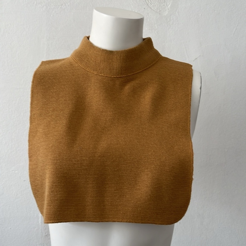 Campus marigold Dickey fake collar Fake Turtleneck Half Top Mock Neck Warmer